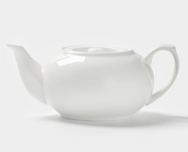 Заварочный чайник Hanna Knövell, 900 мл, штабелируемый, фарфор, белый