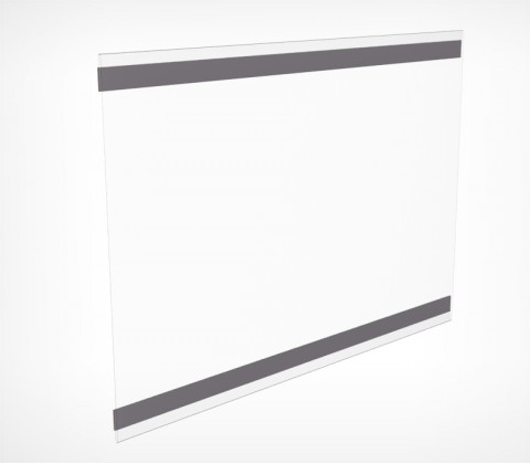 Карман информационный PS-M с магнитным скотчем, формат А4, горизонтальный