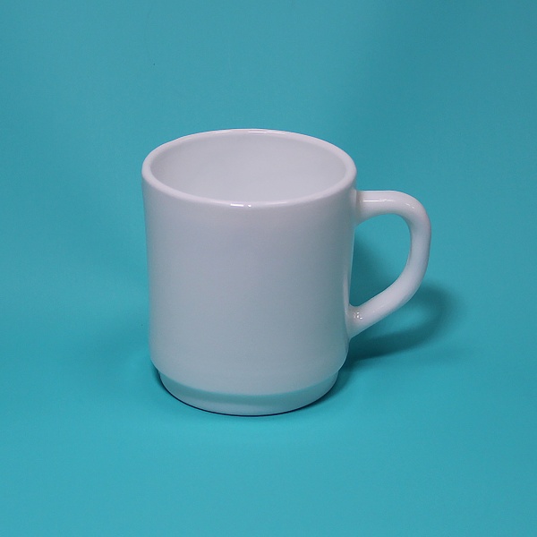 Кружка 250ml, стекло опаловое/48/6