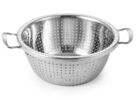 Дуршлаг Д26,0см с/р плоск/дно нерж 4,0л    *