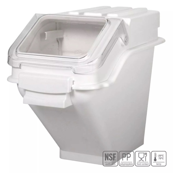 Контейнер для сыпучих продуктов 24 л, белый /1