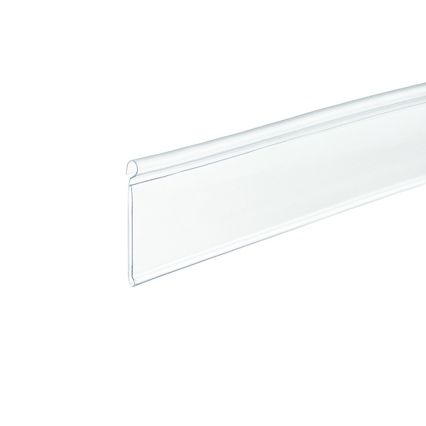 Ценникодержатель на стойки ПР  ,1000мм,  прозрачный