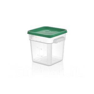 Контейнер пищевой 4л (201х189х187мм) с мерной шкалой, полипропилен