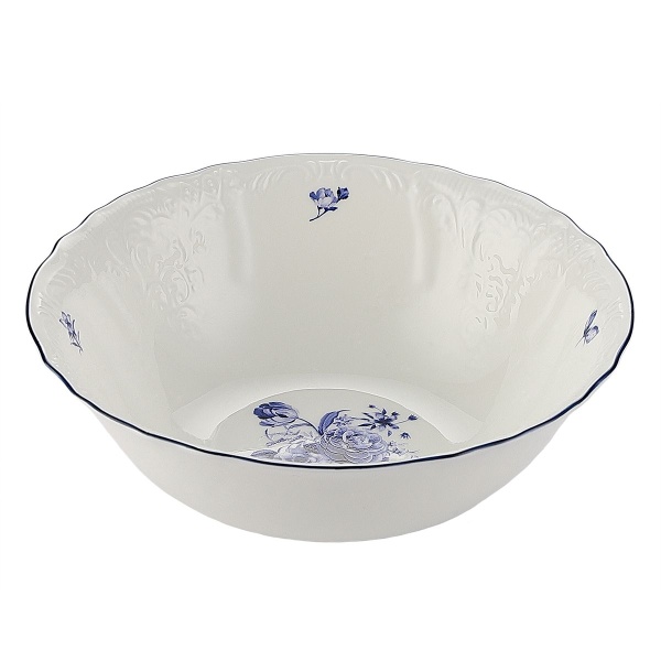 Салатник 18 см, 700 мл, коллекция "Blue Flower"  P.L. Proff Cuisine
