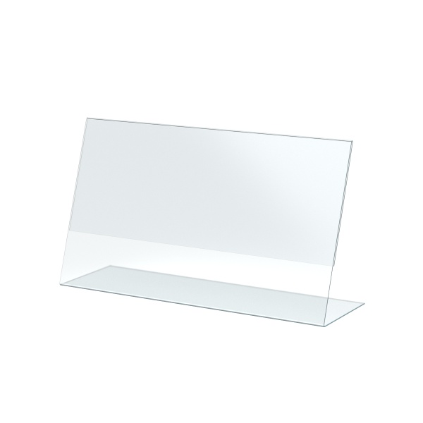 Ценникодержатель L-образный P-PRICER 40х70 мм, горизонтальный