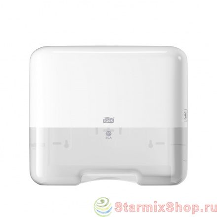 Диспенсер H3 Мини для полотенец ZZ, белый Tork