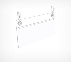 Ценникодержатель DBH 1000 прозрачный+/100