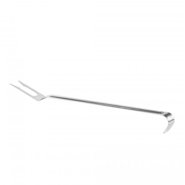 Вилка транжирная [ОБЩЕПИТ] нерж длина ручки 38см, раб/часть 13,5*3,5см