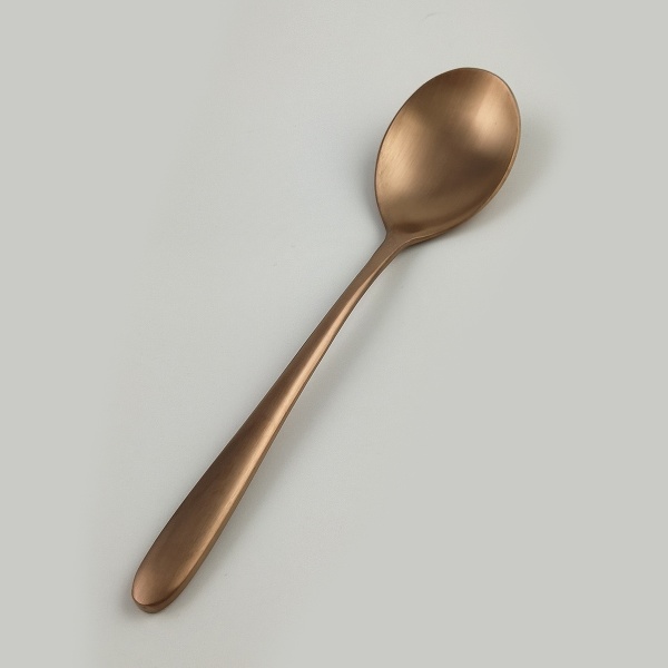 Ложка столовая ,покрытие PVD,цвет матовая медь,серия "Alessi-Copper" P.L.