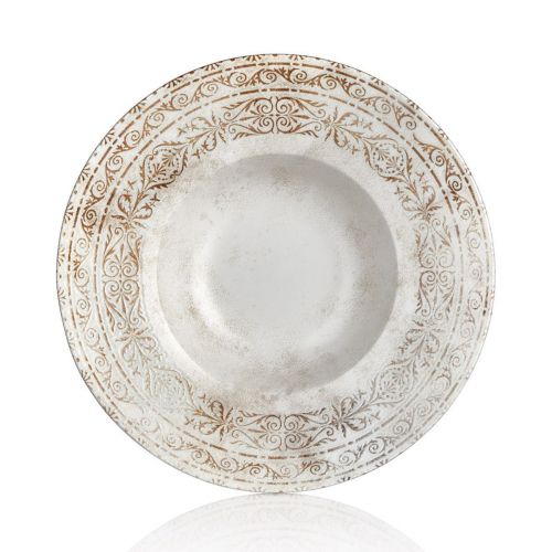 Тарелка глубокая d=25 см, 400 мл,фарфор,серия "ANTICO" By Bone