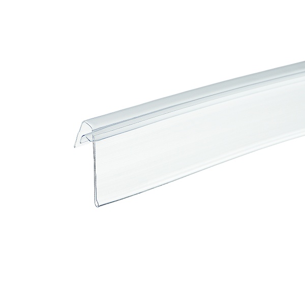 Ценикодержатель на корзины из металлических прутьев KE39 длина 1000 мм, цвет прозрачный/50										