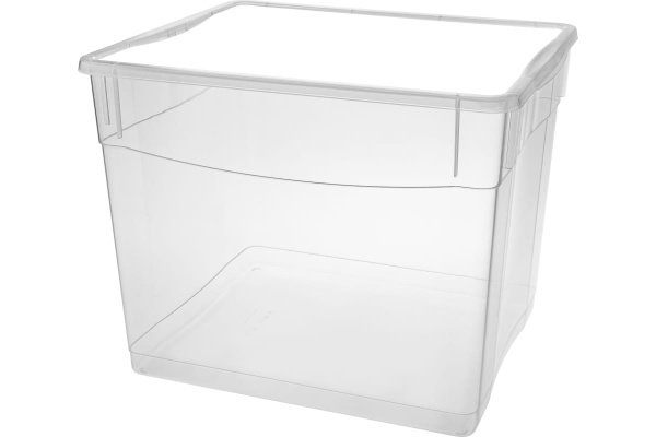 Контейнер с крышкой 34л (400x335x315 мм) Россия /5 КРИСТАЛЛ