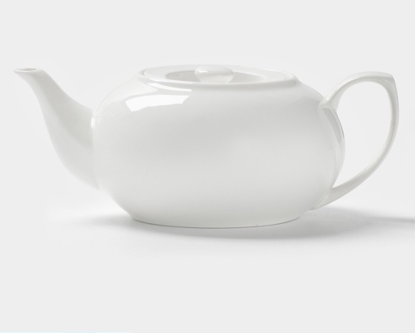 Заварочный чайник Hanna Knövell, 500 мл, штабелируемый, фарфор, белый