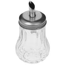 Сахарница стеклянная с дозатором Доляна «Перелив», 210 мл, 13,5×7 см