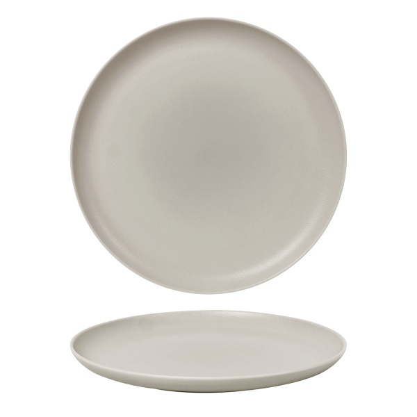 Тарелка с бортом d=16 cм,фарфор "NOBLE" серия "Fine Plus-Light Grey"
