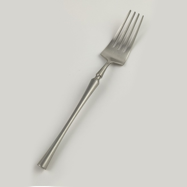 Вилка столовая ,серебряный матовый цвет,серия "1920-Silver" P.L.