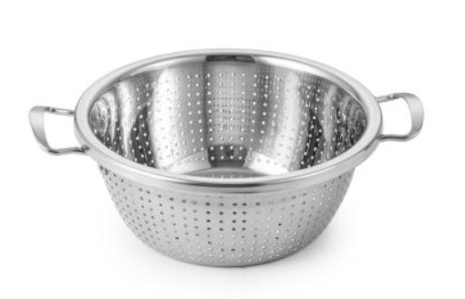 Дуршлаг Д40,0см с/р плоск/дно нерж 15,0л