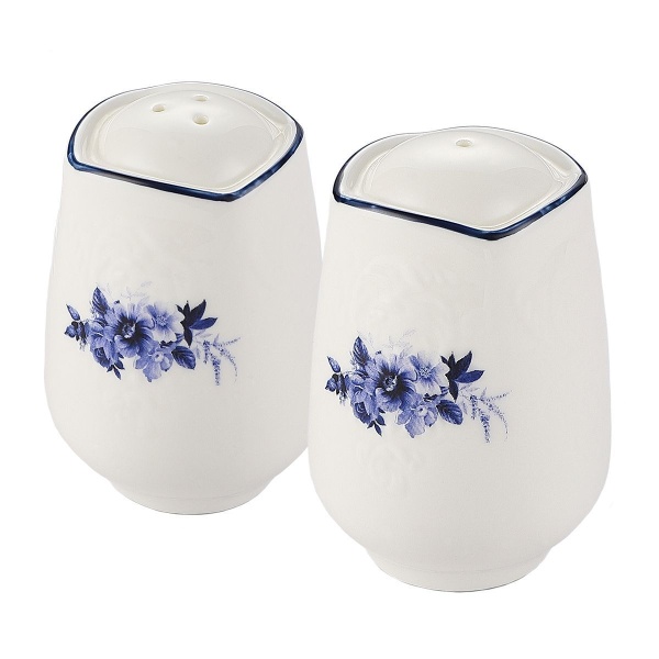 Набор для специй "Соль+Перец",коллекция "Blue Flower"  P.L. Proff Cuisine