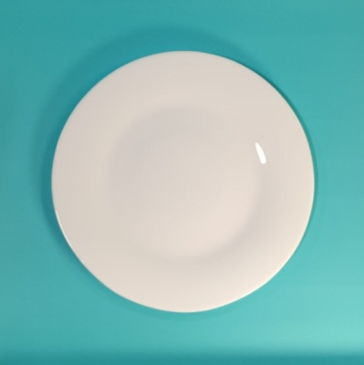 Тарелка плоская D 202мм, стекло опаловое, LP-80 /48/6