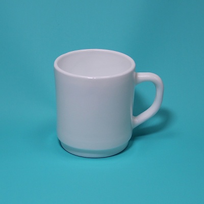 Кружка 250ml, стекло опаловое/48/6