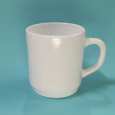 Кружка 250ml, стекло опаловое/48/6